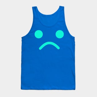 Sad Minifig Face Tank Top